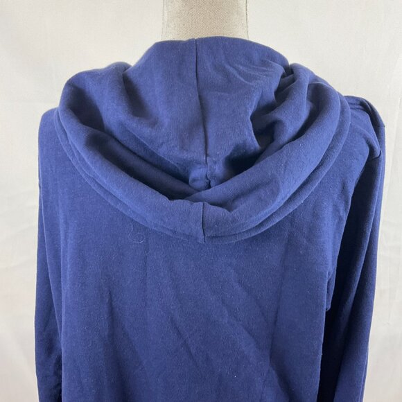 Hill House Teddy Zip-Up Hoodie M Navy Blue Pockets New NWT - Picture 10 of 12